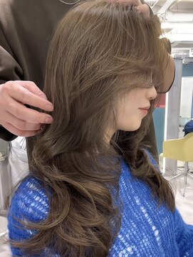 ユー(juu.) 【juu./星ヶ丘】20代30代人気/オリーブベージュ/レイヤー