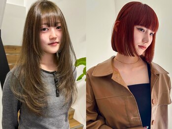 ヨーク(YOKE)の写真/注目のダブルカラーで肌色や髪質に合わせて一人ひとりに似合う透明感カラーで綺麗色に![仙台/仙台駅前]