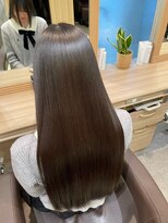 アッシュ 等々力店(Ash) ロング ダブルカラー 髪質改善