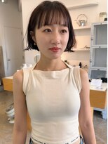 ユー(yew)&nbsp;ミディアムレイヤーカット/ウルフレイヤーカット/顔まわりカット