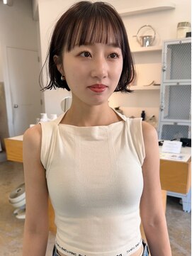 ユー(yew) ミディアムレイヤーカット/ウルフレイヤーカット/顔まわりカット