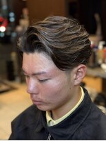 ヘアーモードキクチ 神田日銀通り店&nbsp;ナチュラル毛流れパーマ