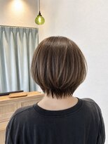 ルッカバイジェービー 行徳(lucca by jb)&nbsp;ダークパープル/ナチュラルショート/ミルクブラウン/夏/髪質改善