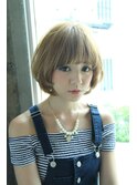 バルーンショートボブ