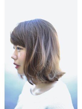 アーチ(ARCH) 透明感ハイライト×グレージュ×そとはね