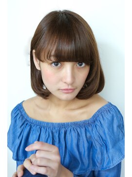 ノックス NOCKS(南流山駅前店) 面がキレイなアシメボブスタイル