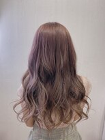 リジョイスヘア エン(REJOICE hair EN)&nbsp;クリーミーピンクベージュ　＊　【REJOICEhairEN 根本亜弥】