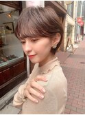 小顔☆ひし形シルエット×センシュアルショート