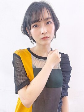 アイティー バイ アルバム 中野店(IT by ALBUM) 耳掛けシースルーショート_オリーブカラー_7772