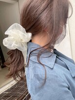 ジーナ 名駅(XENA.) 《xenak》結んだだけで可愛い!!垢抜けショコラベージュ*