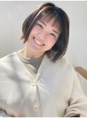 【CASANE下北沢】オン眉ショートレイヤー【渡辺祐磨】