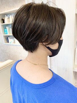 キャアリー(Caary) 福山市美容室Caary 大人気！クールなハンサムショート