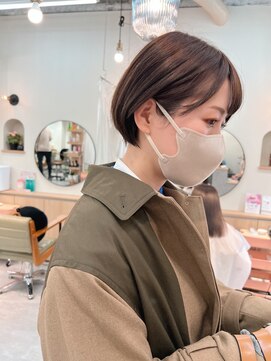 ロウバイレボ 柏(lou by revo) ショートボブ/ミニボブ/マッシュ/切りっぱなし/柏駅