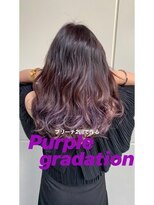 ワット 原宿店(W)&nbsp;【W-ワット-原宿店】＊パープルグラデーション＊