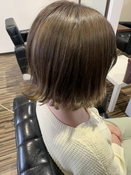 リレーションヘアーデザイン(Relation hair design) 外ハネボブ
