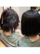 ジェントラ(Jentra) エイジング毛による髪のうねりを、美髪エステで頭皮から健やかに