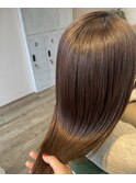 ナチュラルこっくり艶カラー【髪質改善カラーエステ】