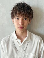 アイティーバイアルバム 下北沢店(IT by ALBUM)&nbsp;ブラウンマッシュ_ハイライト波巻き束感ショート_ba412381