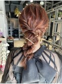 パーティヘアアレンジ　ゲストスナップ