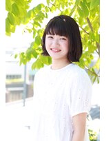 ヘアーフォトギフト(HAIR×PHOTO gift.) 切りっぱなし/ボブ/外ハネ/小顔カット