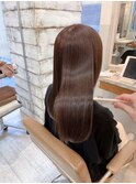 大人かわいい20代30代40代小顔ショコラベージュ Zina本八幡