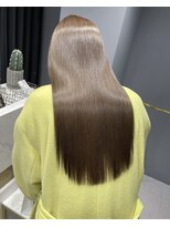 ウル 岡山駅店(ULu.)&nbsp;アッシュベージュ　ブリーチ無し　　岡山髪質改善