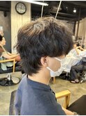 スパイラルパーマ