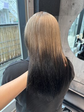 ワンズミラー 原宿(ONE'S MIRROR) 前髪/アンブレラカラー/こなれミディ/イメチェン/ウェーブパーマ