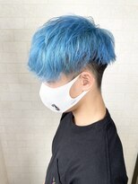 アルマモモ(Alma momo)&nbsp;耳上マッシュ×ウルトラマリン