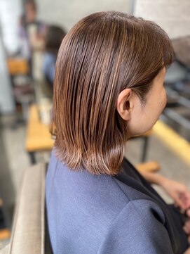 ソイクフ(SOY KUFU) 20代30代40代◎メルティカラー似合わせカットウェーブミディアム