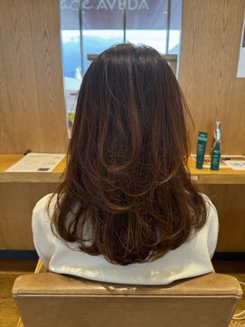 テラス アヴェダ ららぽーとエキスポシティー店(Terrace AVEDA) オレンジブラウン