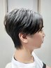 men'sカット＋顔まわりケア縮毛矯正　￥9,900