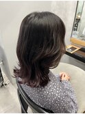 ブリーチなし！ほんのりグラデーションピンク♪
