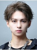 フェザーパーマフェザーショート毛流れセンターパート韓国ヘア
