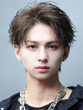 リップス 表参道店(LIPPS) フェザーパーマフェザーショート毛流れセンターパート韓国ヘア