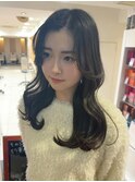 ☆20代30代40代/かき上げ前髪/韓国風巻き/くびれヘア/くびれ巻き