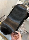 美髪ストレート/艶髪/黒染め/小牧/名古屋/春日井/江南/犬山