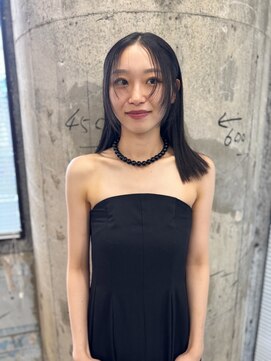 ケイシー(casey) 黒髪layer lob