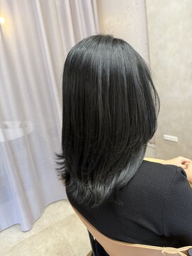 ラメル(RAMEL) 髪質改善カラー　ブルーブラック