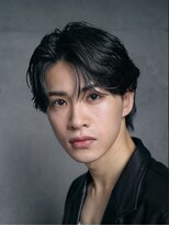 レタッチ バイ フィフス 銀座(RETOUCH by fifth)&nbsp;銀座フェザーパーマセンターパートシャドウパーママッシュメンズ