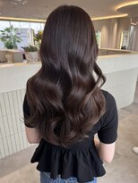 ビビバイベル(BiVi by BHEL)&nbsp;桑名ロングレイヤーカットハッシュカット透明感カラー重めロング