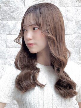 ムルギョル巻き・質感くびれロング・韓国風巻き・垢ぬけヘア