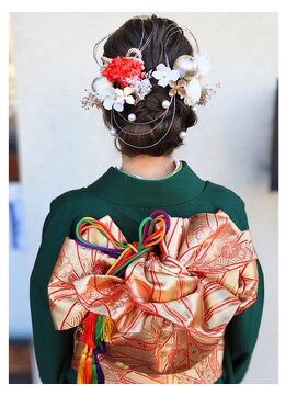 チーモ ハッピー ヘア メイク(CheeMo happy hair make) 成人式ヘアセット・着付け・撮影