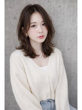 nina 梅田【ニナ】 【2/28 NEW OPEN（予定）】  【nina梅田】ナチュラルブラウン大人セミディ