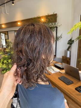 シアン 綱島店(CYAN) ふわっと揺れるハイライト