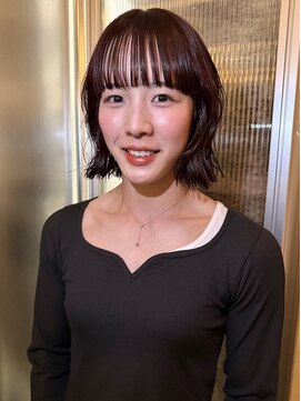 オルタナティブ(alternative) ワインレッドボブ