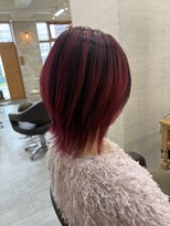 シャンティ 琴似店(Shanti)&nbsp;バレイヤージュ×レッド