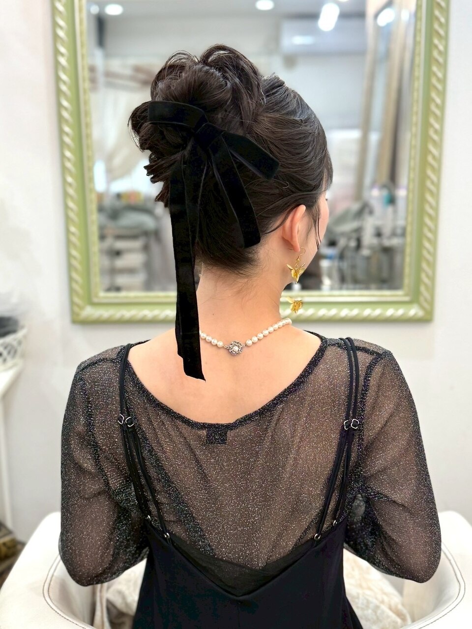 おだんごページ For those in their 40s and 50s] A neat bun that never falls apart