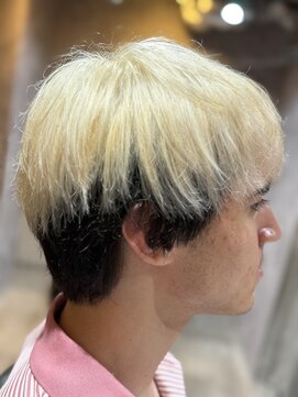 メグロバーバーショップロッポンギ 目黒六(MEGURO BARBER SHOP 6PPONGI) メンズカラー