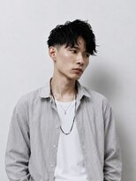 マナ 阪神尼崎(MANAZ)&nbsp;センターパートサイド刈り上げ